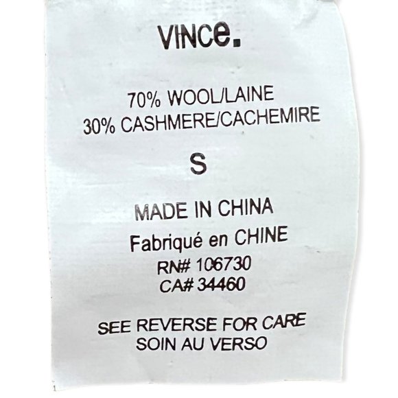 Vince Cashmere Blend Sweater - Size Small - Picture 4 of 5